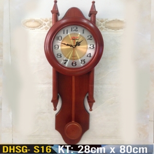 Đồng hồ treo tường gỗDHSG- S16