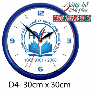 Đồng hồ treo tường tròn 30cm x 30cm